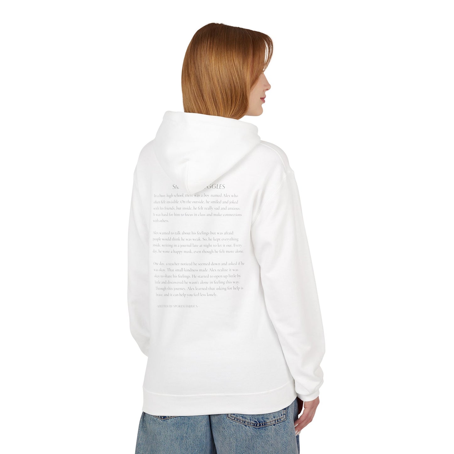 Inspirational Hoodie - Silent Struggles