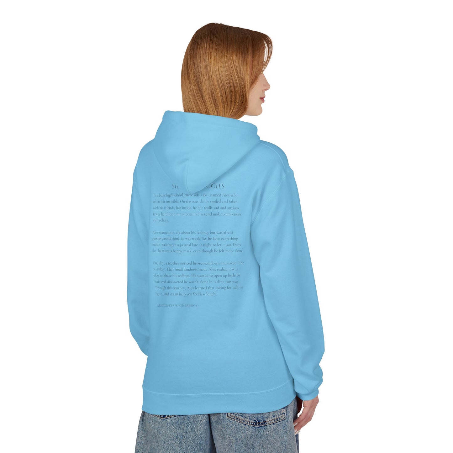 Inspirational Hoodie - Silent Struggles