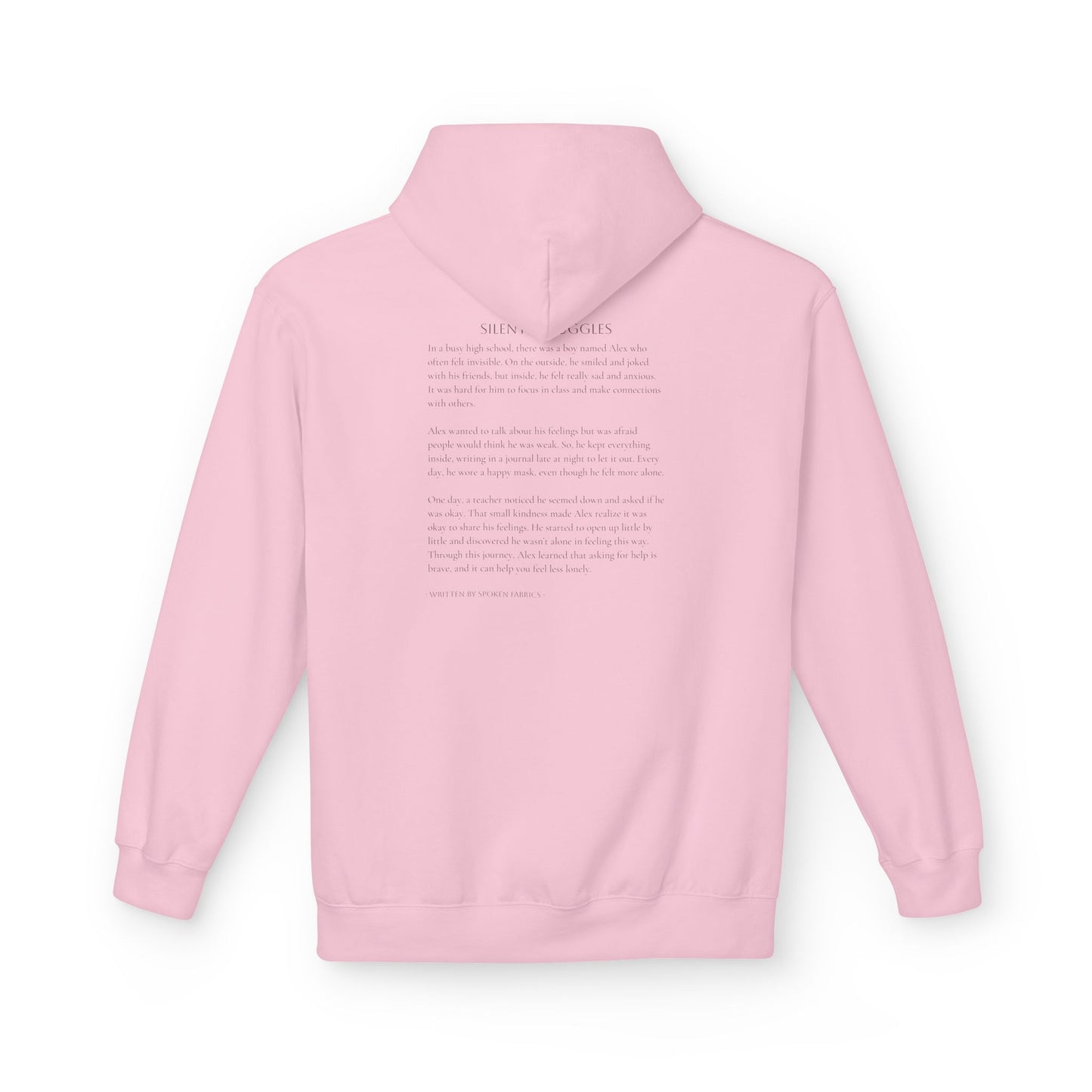 Inspirational Hoodie - Silent Struggles